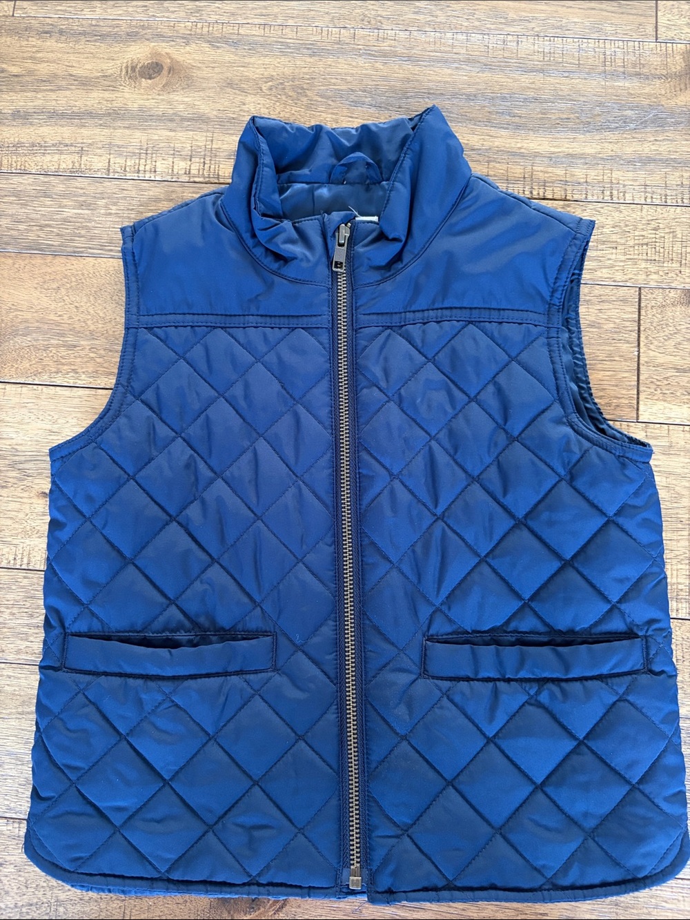 Crewcuts Navy Blue Quilted Puffer Vest